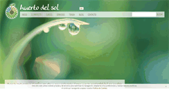 Desktop Screenshot of huertodelsol.es
